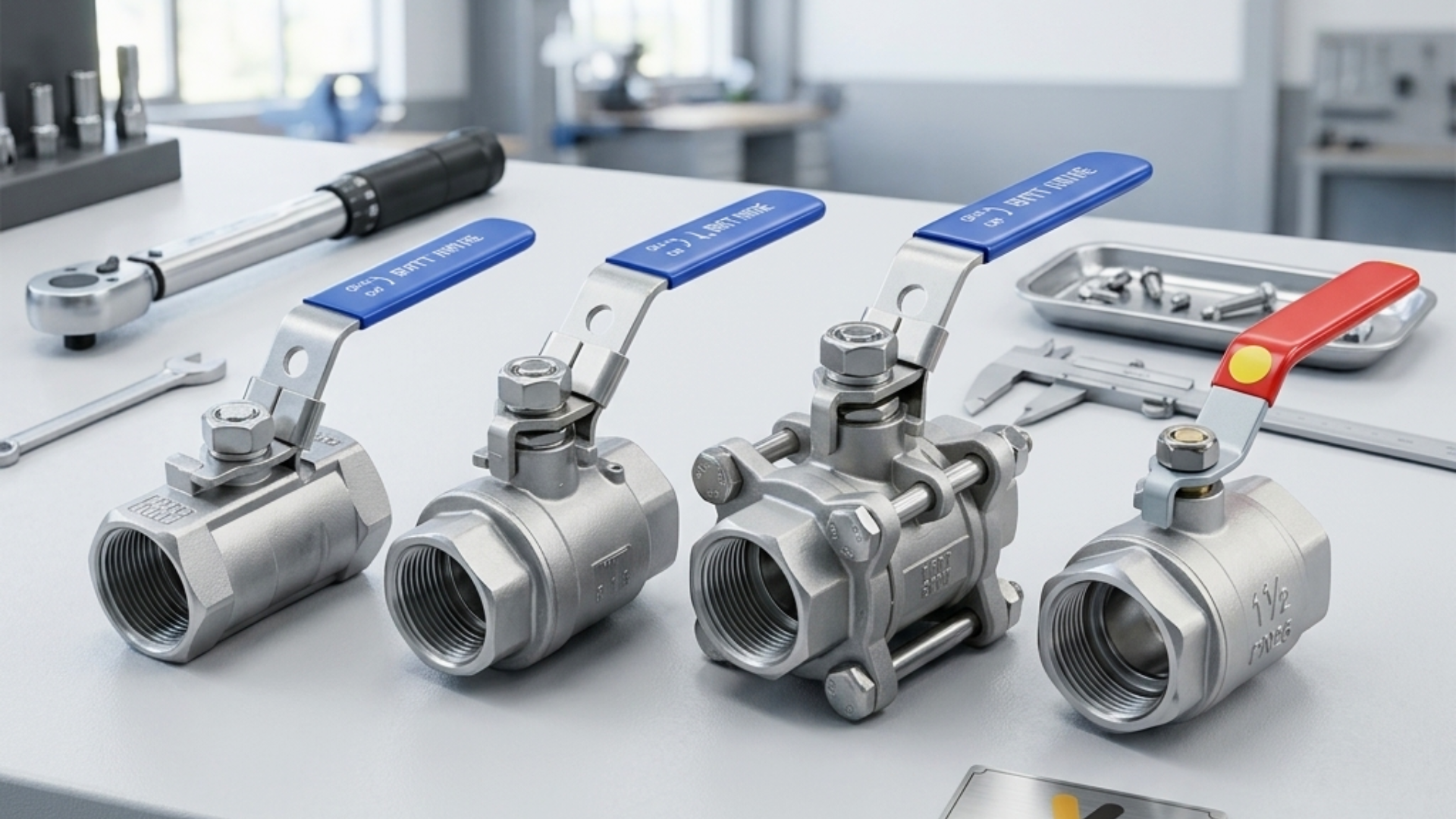 Válvulas de Bola Industriales: Tipos y Cómo Elegir la Correcta