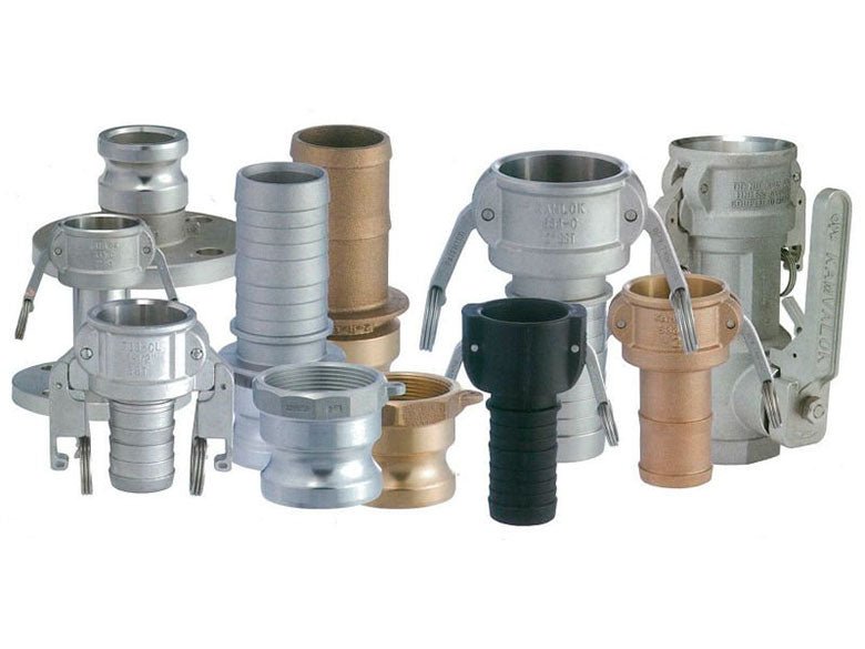 Acople Camlock Inoxidable o Polipropileno o Aluminio o Bronce ¿Cual escoger este 2023? - Suver