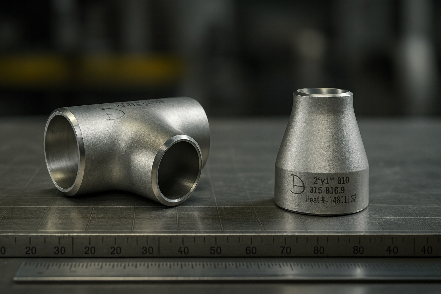 Fittings SCH10 Inoxidables - 150 PSI
