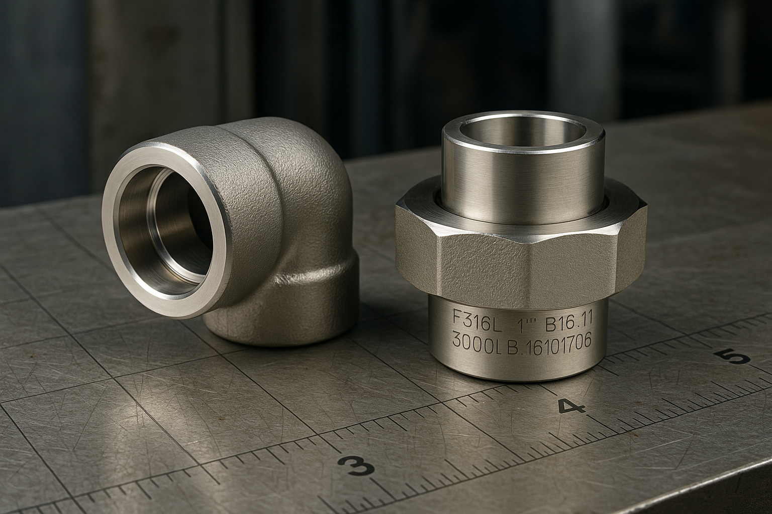 Fittings Sockets Inoxidables - 3000 PSI