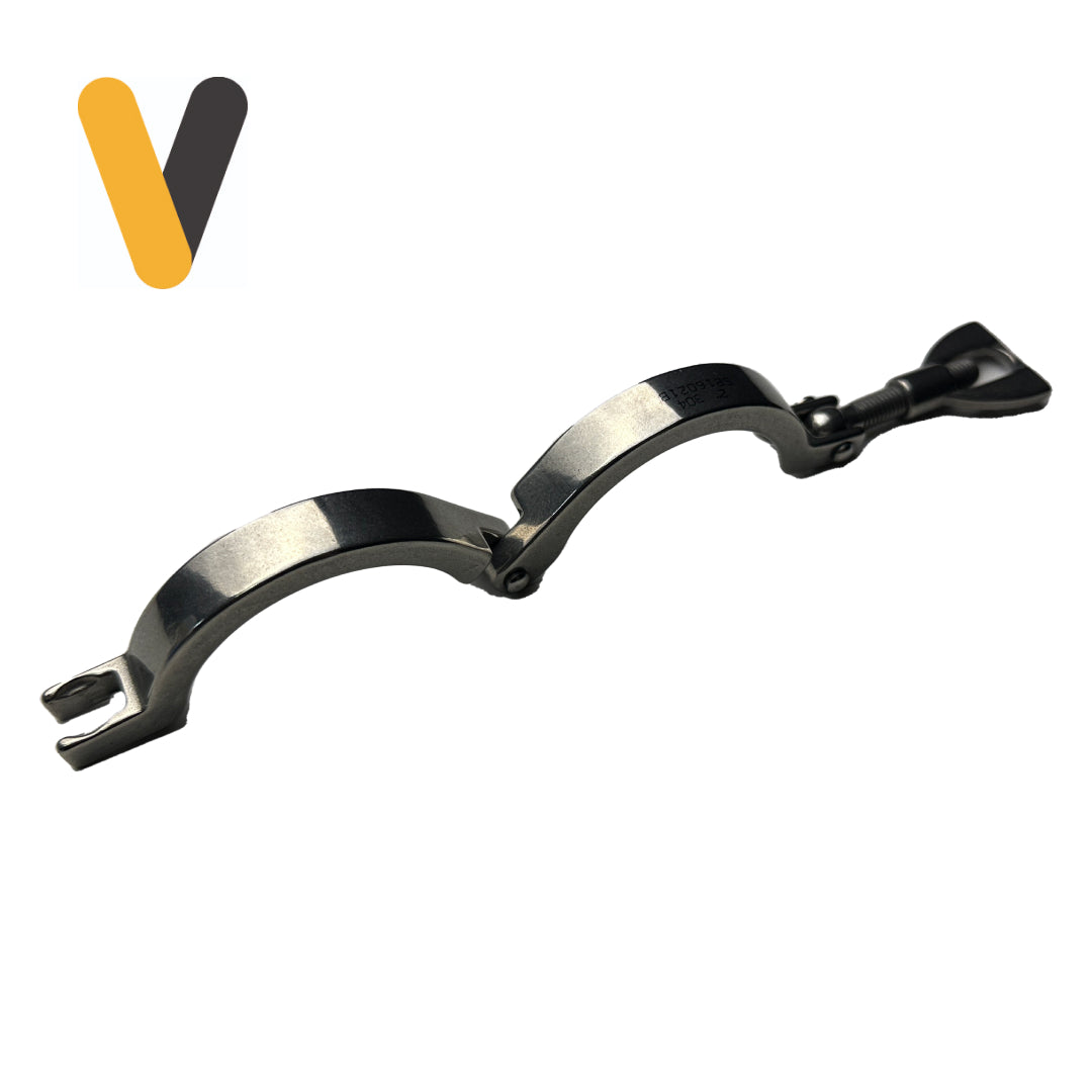 ABRAZADERA CLAMP INOXIDABLE