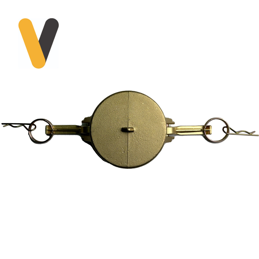 Acople Camlock Bronce Tipo DC Tapa