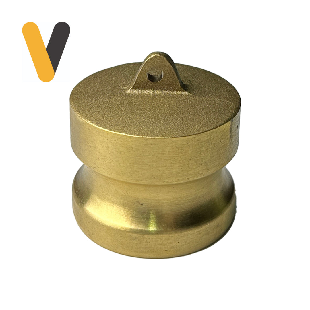 Acople Camlock Bronce Tipo DP Tapon