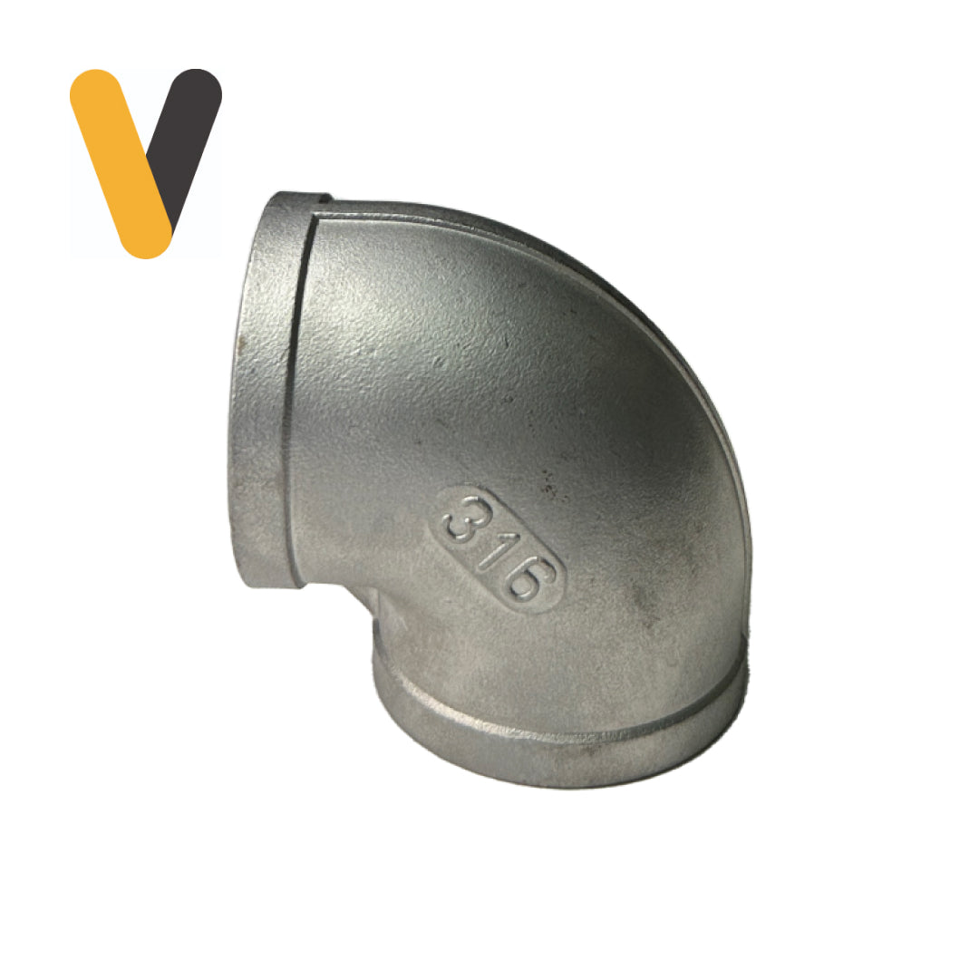 Codo 90° Inoxidable