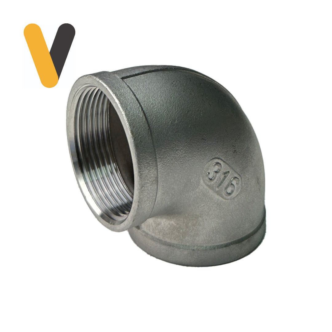 Codo 90° Inoxidable