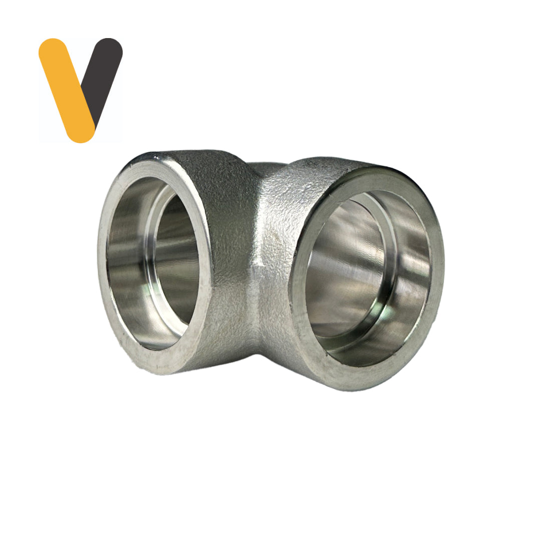 Codo 90° Socked Inoxidable