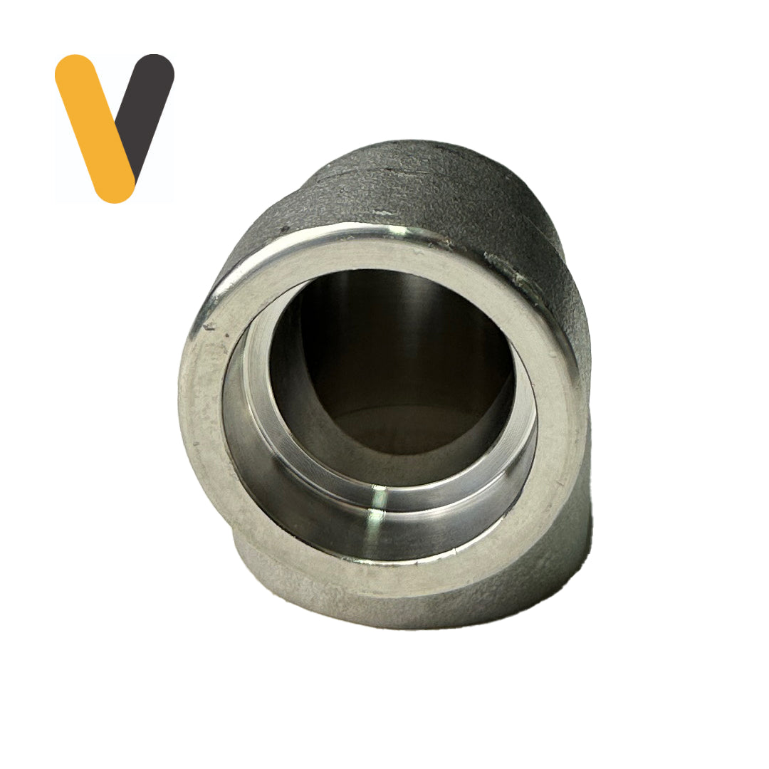 Codo 90° Socked Inoxidable