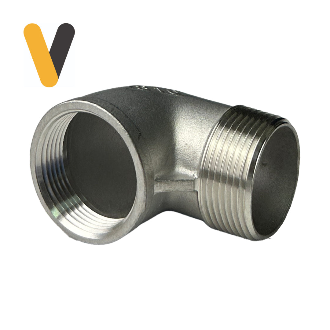 Codo Cachimba Inoxidable