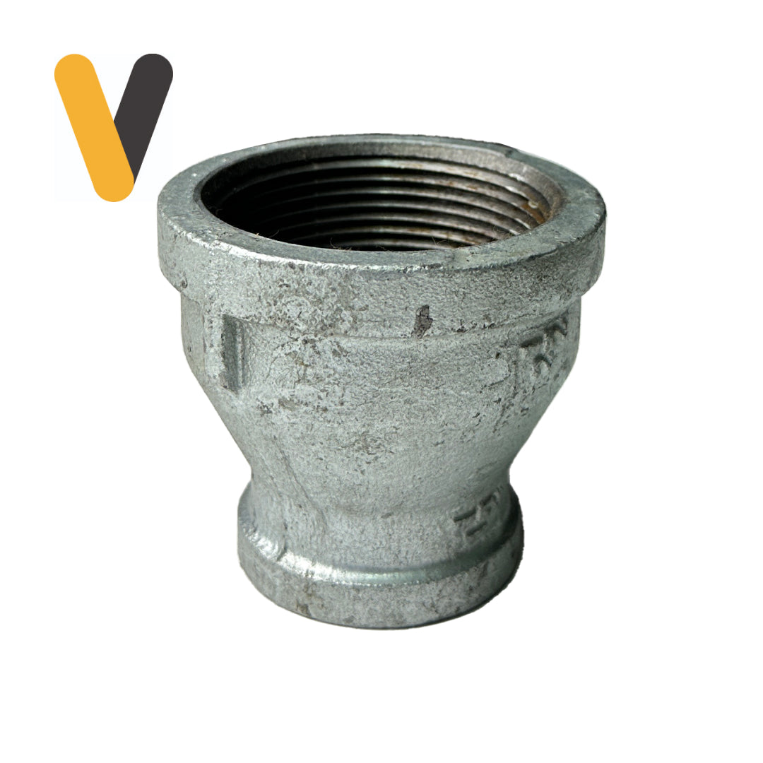 Copla Reducción Galvanizada