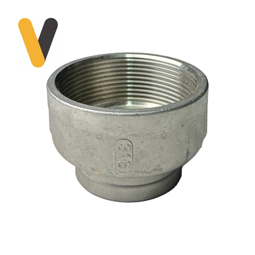 Copla Reducción Inoxidable