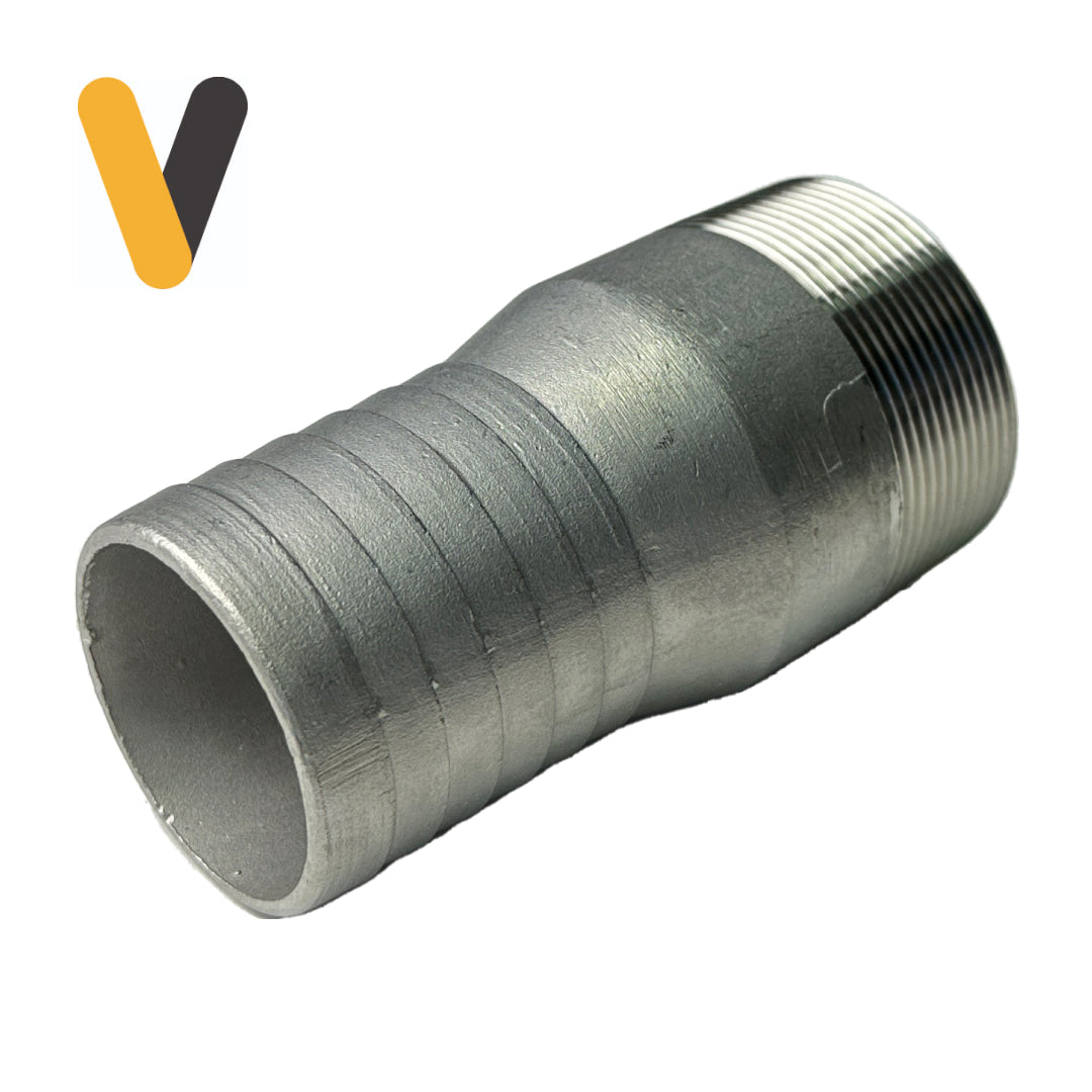 Macho Espiga Inoxidable