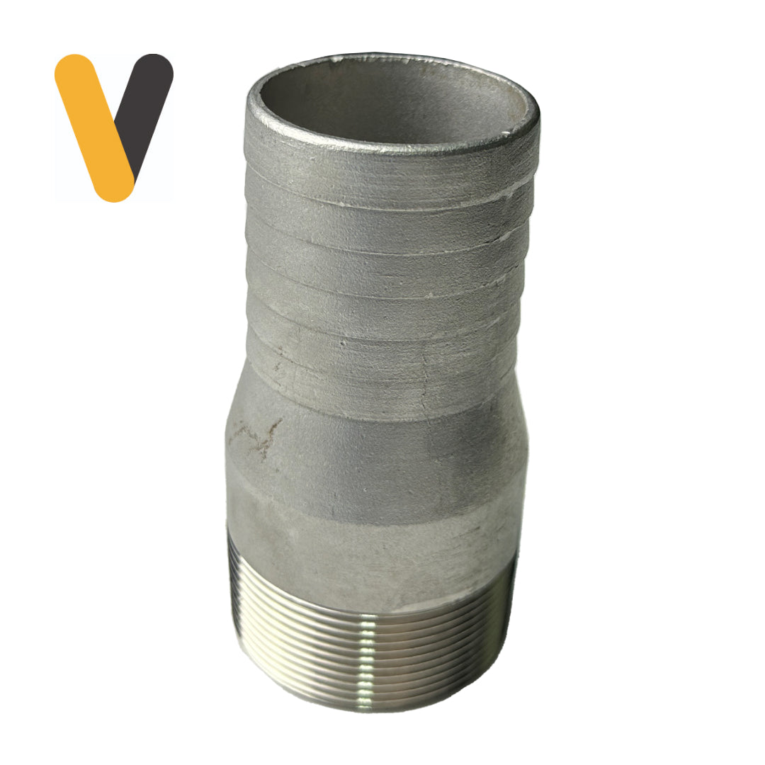 Macho Espiga Inoxidable