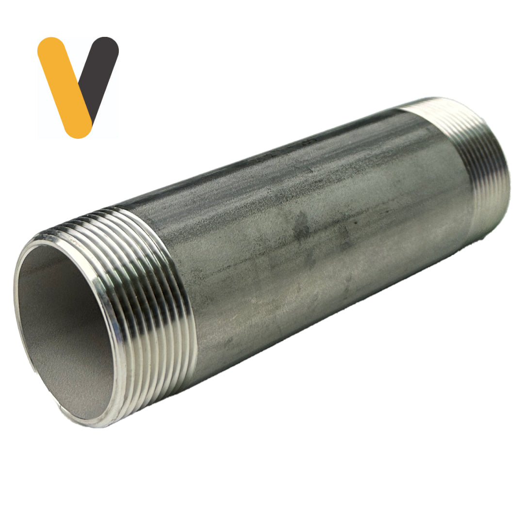 Niple Cañeria Inoxidable