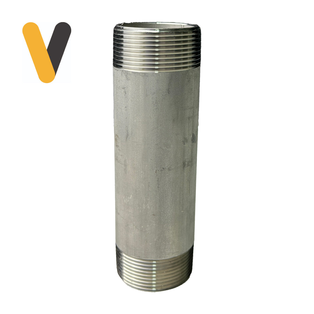 Niple Cañeria Inoxidable