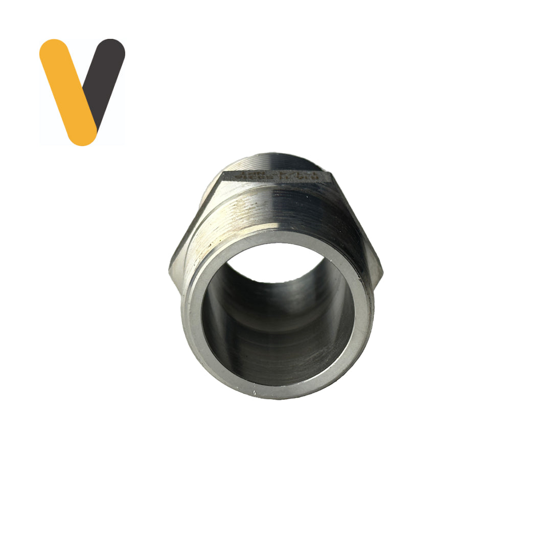 Niple Tuerca Inoxidable Clase 3000
