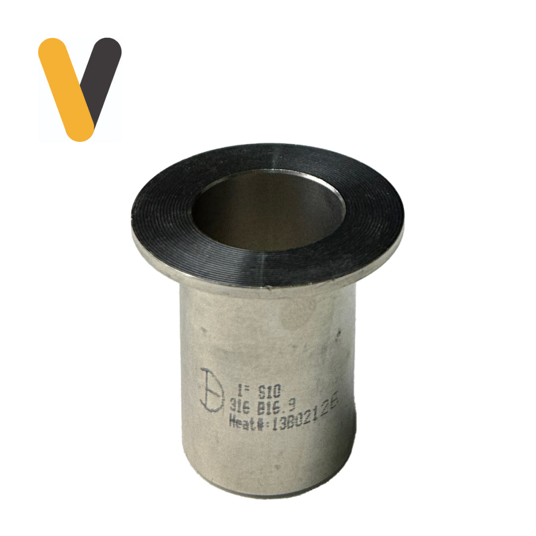 Stub End SCH10 Inoxidable