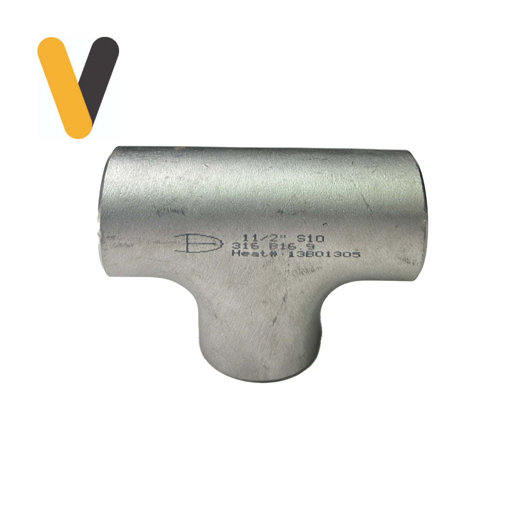 TEE SCH10 Inoxidable