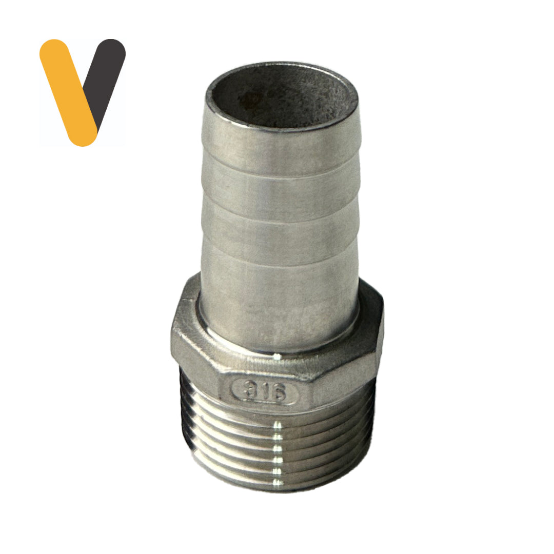 Terminal Manguera Inoxidable