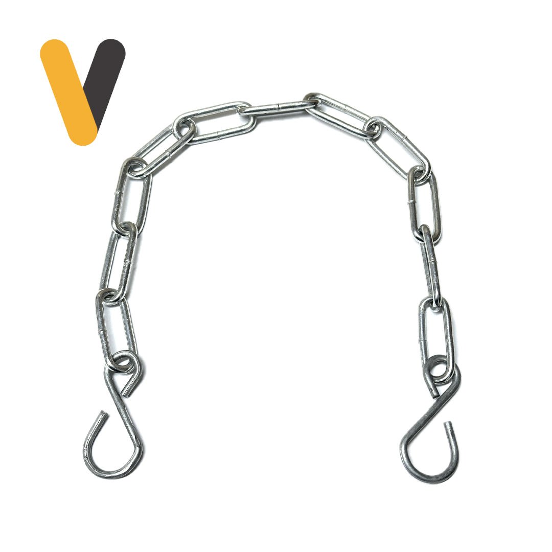 Cadena Eslabon Largo Galvanizado - Suver