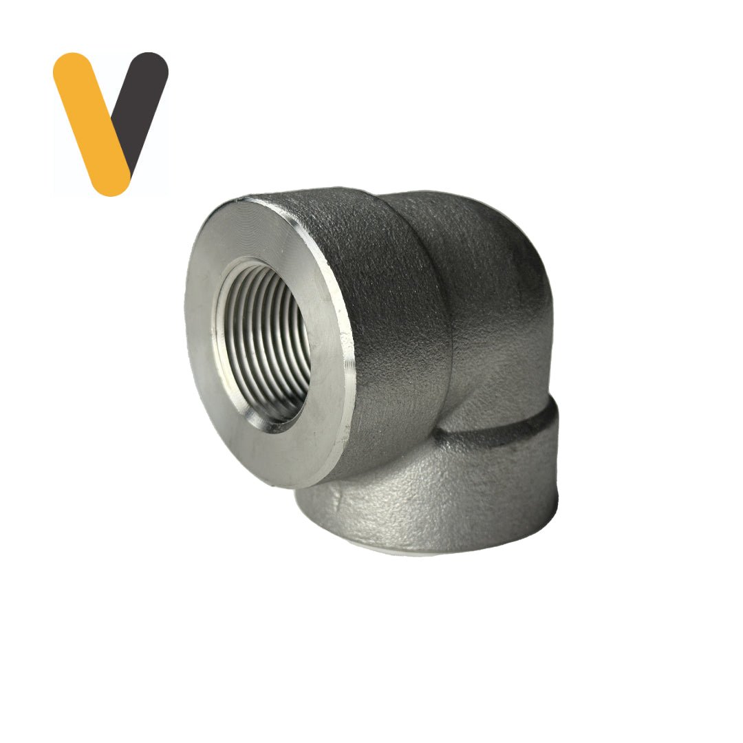 Codo 90° Inoxidable Clase 3000 - Suver