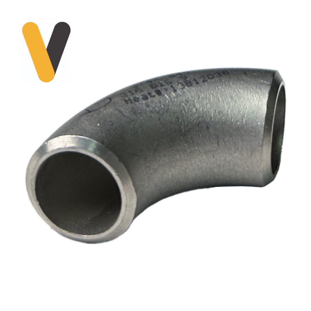 Codo SCH40 Inoxidable - Suver