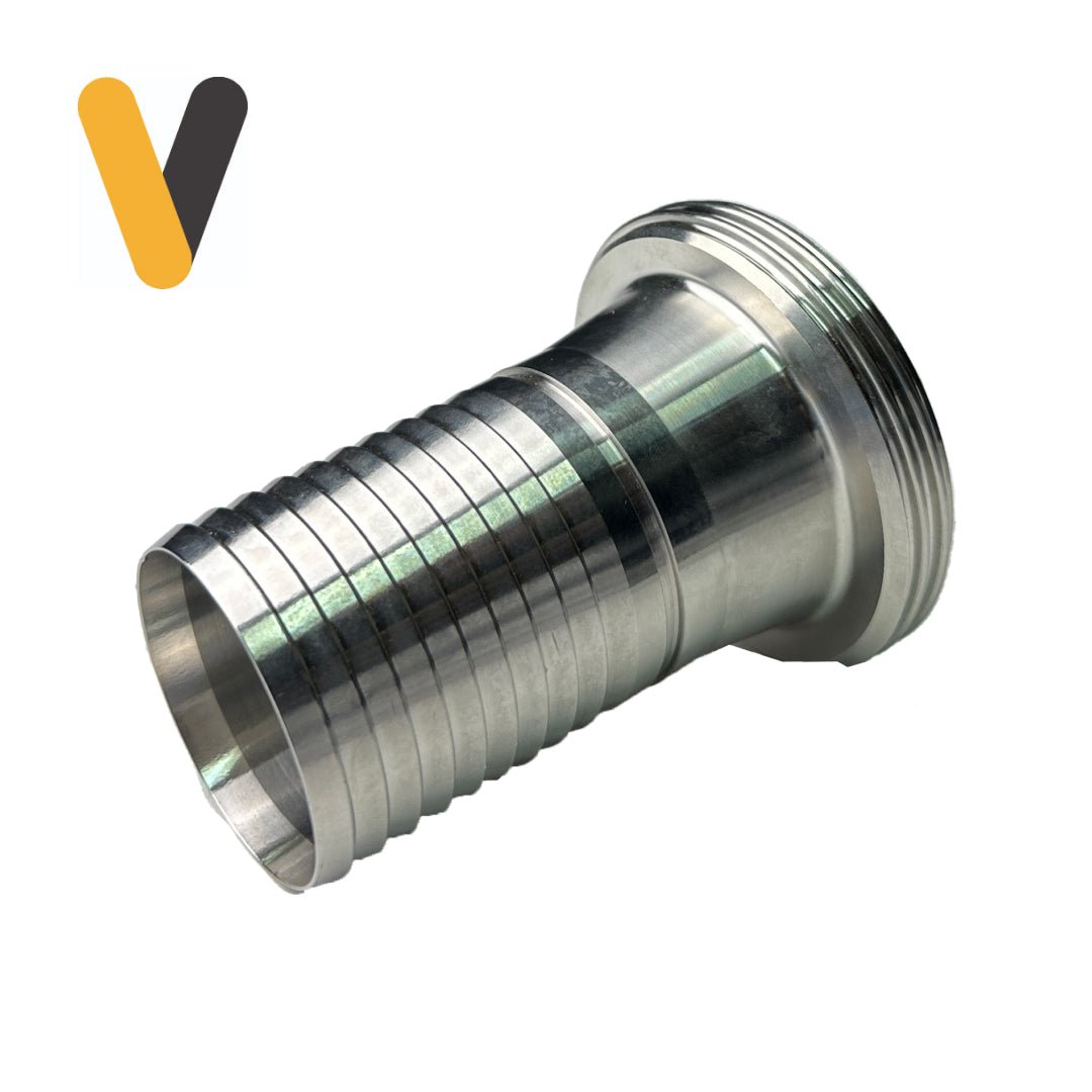Macho con Espiga DIN PN 10 Inoxidable SS304 - Suver