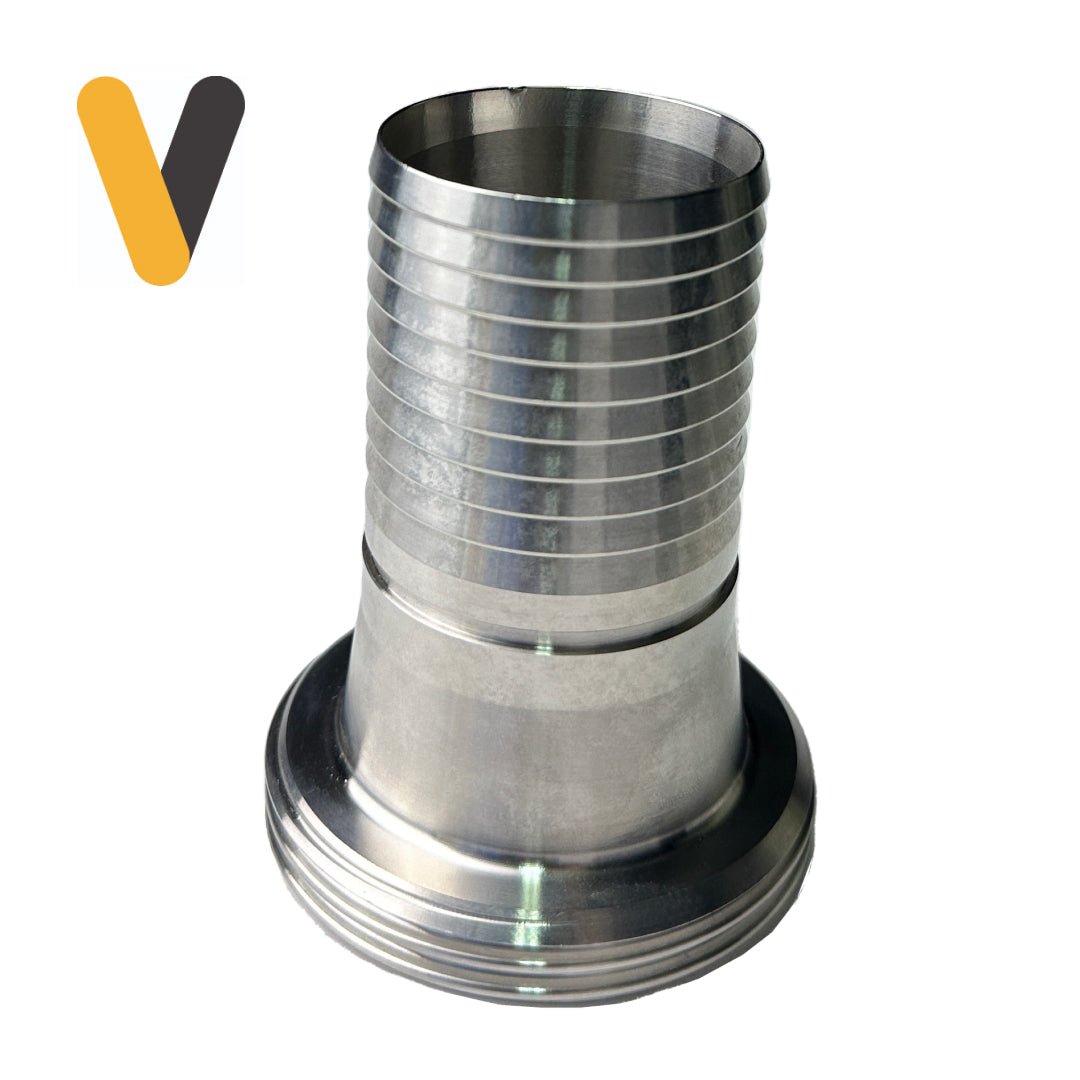 Macho con Espiga DIN PN 10 Inoxidable SS304 - Suver