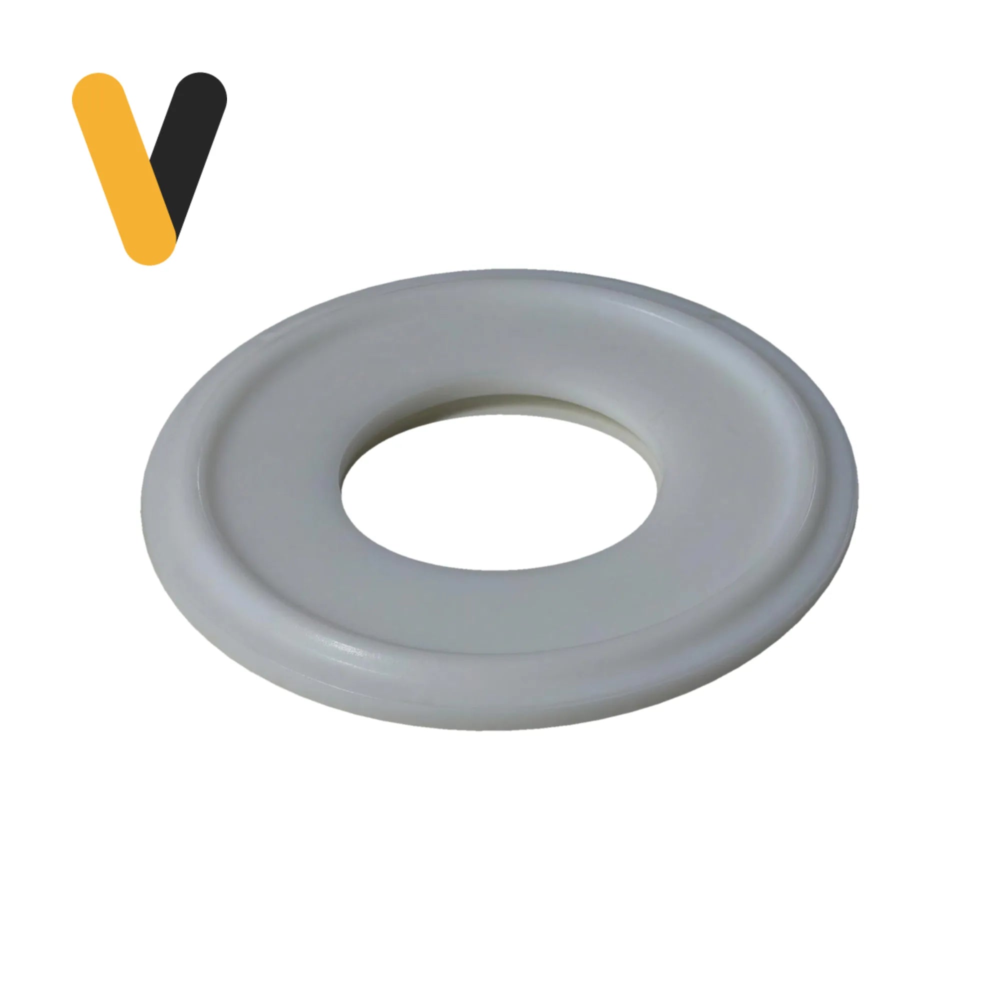 Sello Clamp Teflón PTFE — detalle del perfil de sellado