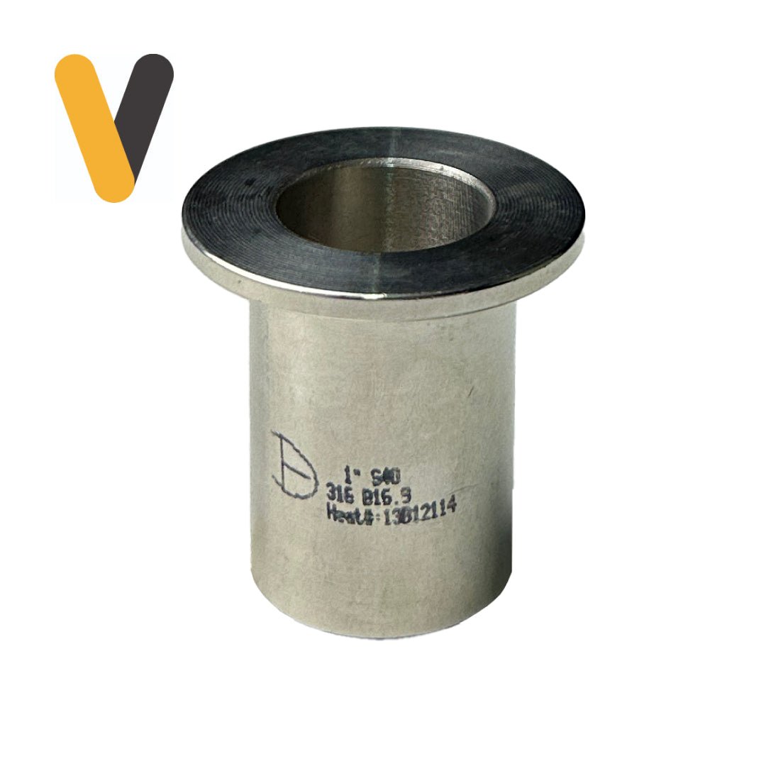 Stub End SCH40 Inoxidable - Suver