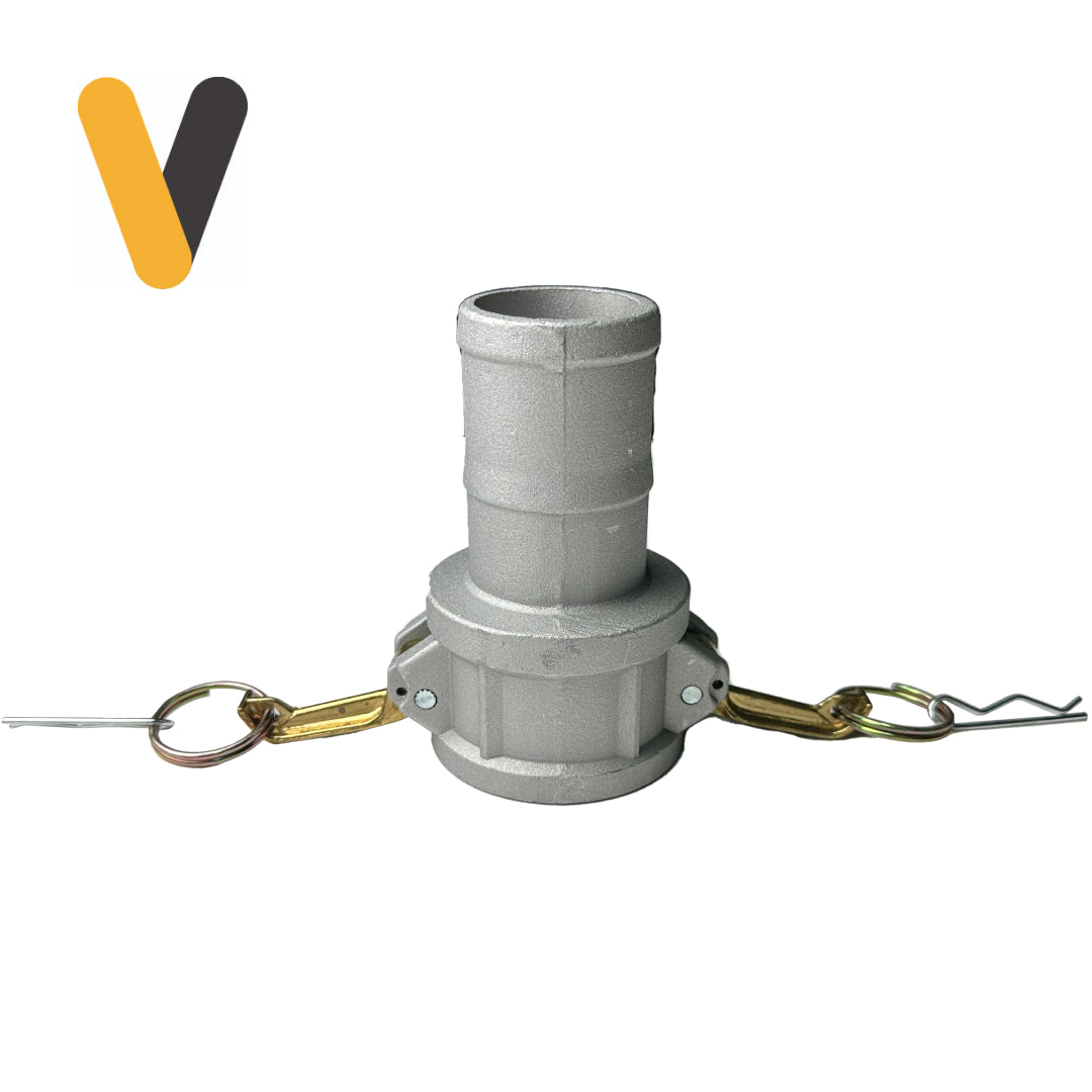 Racor De Aluminio Camlock Tipo E - Extremo Estriado - Foto 4