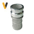 Acople Camlock Aluminio Tipo E