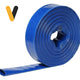 Manguera Plana Layflat Azul — 6 BAR