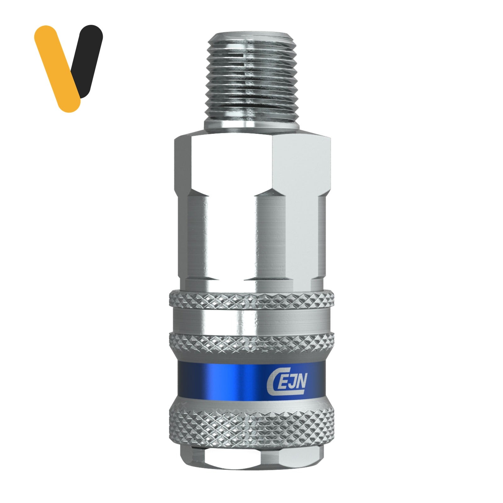 Acople rápido tipo CEJN socket rosca macho NPT — Suver