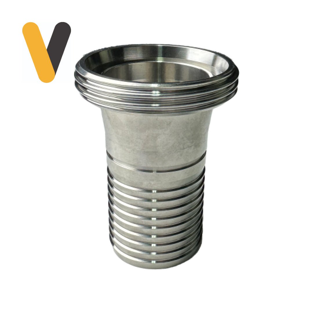 Macho con Espiga DIN PN 10 Inoxidable SS304 - Suver