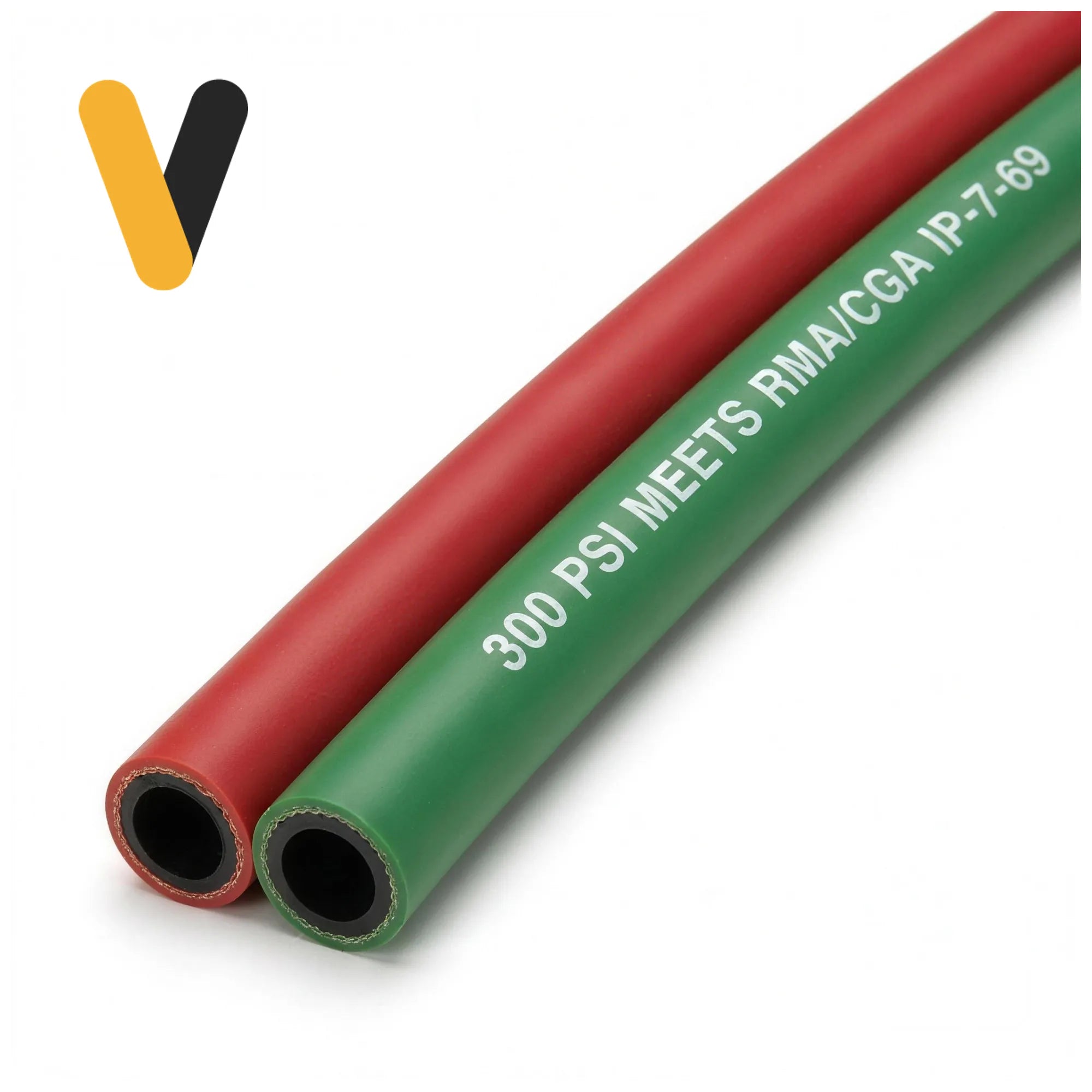 Manguera oxígeno-acetileno doble 1/4 pulgada oxicorte